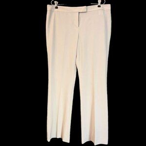 Anne Klein Women's Cream Trousers